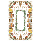 Tovaglia in cotone stampa digitale DOLCI NATALE cm 150x250