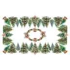 Tovaglia in cotone stampa digitale ALBERELLI cm 150x180