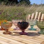 Set 6 coppe colorate Chic Antique d. 10,5 H 10 cm (61090100)