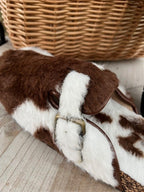 Ciabatta donna pile pelliccia ecologica RANCH Nr. 40