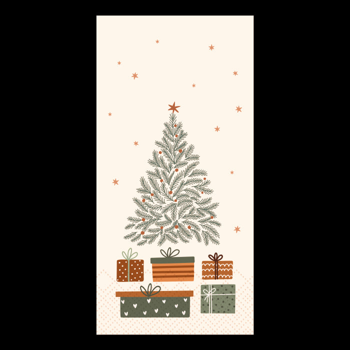 Tovaglioli di carta Natalizi cm 10*20 pezzi 16 per confezione Chic Antique (38005619)