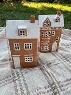 Casetta porta tealight "Chamonix" cm 13x9,5 x H 25 Chic Antique (39115607)