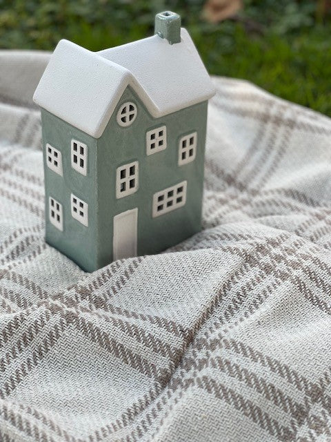 Casetta porta tealight "Chamonix" cm 13,5x9 x H 21 Chic Antique (39115221)