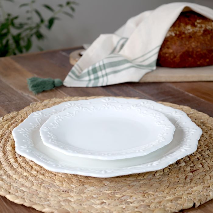 Piattino Dessert linea Provence Chic Antique in porcellana diam.16 (63008501)