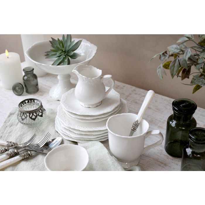 Piattino Dessert linea Provence Chic Antique in porcellana diam.16 (63008501)