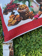 Fodera in cotone stampa digitale Tiffany 03 Natale Vingi cm 45x45