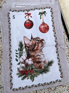 Strofinaccio/Canovaccio in cotone 5 varianti cm 50x70 stampa digitale