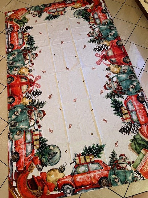 TOVAGLIA COTONE DIGITALE NATALE CARDOR 140X240