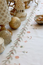 Tovaglia cotone con ghirlanda cm 140x240 Chic Antique (16111419)