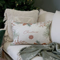Fodera Christmas con abete viscosa e lino cm 40x60 Chic Antique ( 16111130)