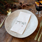 Tovaglioli di carta Natalizi con ghirlanda cm 10*20 pezzi 16 per confezione Chic Antique (38005501)