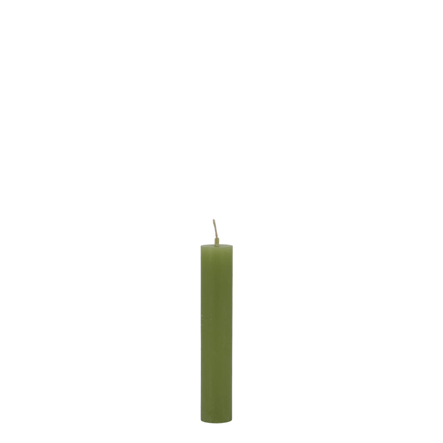 Candela Cena Corta VERDE Durata 4 ore H11 D.2 Cm Chic Antique ( Set 2 Pezzi) 71126685 - La mia casa Chic