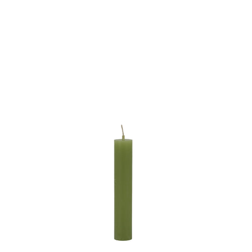 Candela Cena Corta VERDE Durata 4 ore H11 D.2 Cm Chic Antique ( Set 2 Pezzi) 71126685 - La mia casa Chic