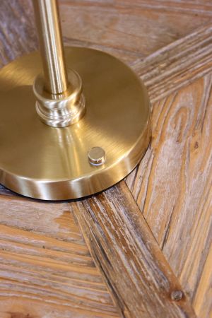 Lampada da tavolo ricaricabile LED d.12 H 29 in metallo Chic Antique (71144813)