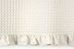 Copriletto Darling in 100% cotone nido d'ape color Naturale