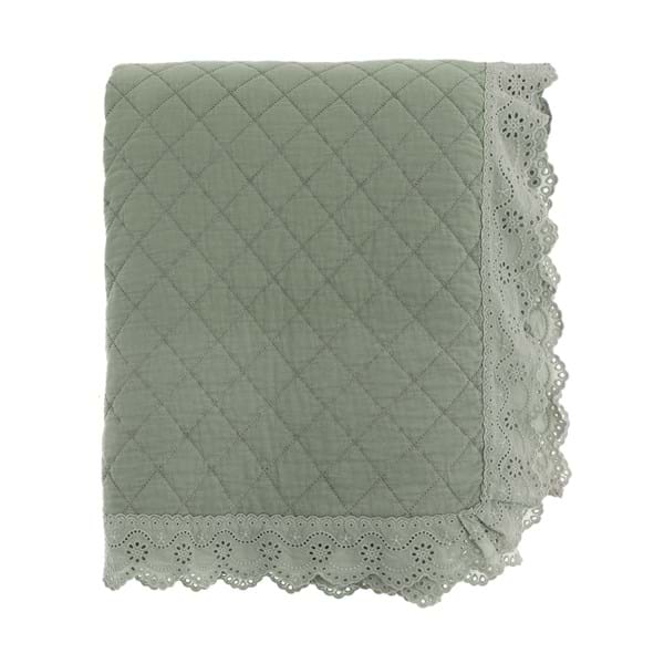 Trapunta con gala in pizzo 200 GSM matrimoniale cm 260x260 Blanc Mariclò A3906199VE