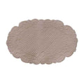 Centrotavola "CARMEN" cotone cm 45x70 color tortora