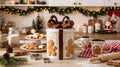 Barattolo alimentare in ceramica pacchetto regalo e rilievi
