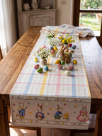 SET CUCINA RUNNER COTONE DISEGNO CONIGLIETTI PASQUALI (961062)