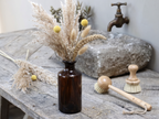 Vecchia Bottiglia Stile Francese In Ceramica Mocca Antica cm 5 x h 14,5 Chic Antique ( 65622-20)