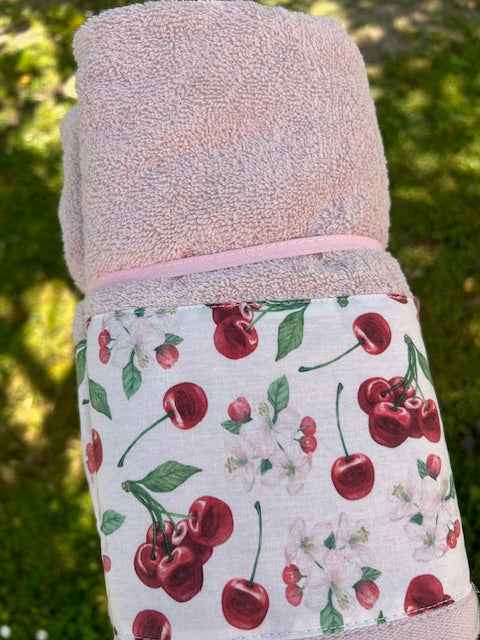 COPPIA SPUGNA ASCIUGAMANO + OSPITE DIGITALE CHERRY HELEN