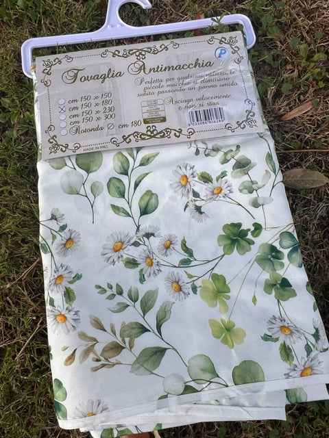 Tovaglia antimacchia MARGHERITE Pezzoli 150X180