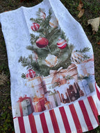 Set 2 strofinacci digitali "Christmas Day" (50x70cm).