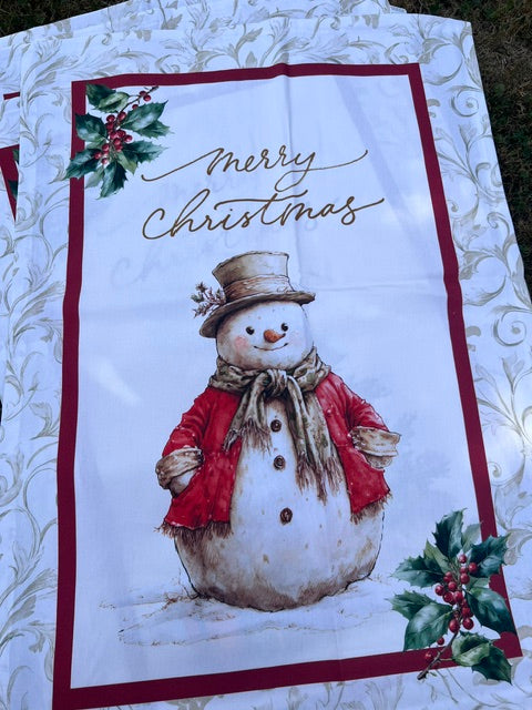 STROFINACCIO 55X80 CM COTONE DIGITALE NATALE TIFFANY XMAS 7 VINGI