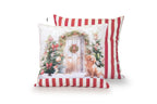 Cuscino arredo  “Christmas Day” con imbottitura (45x45cm) 2 varianti