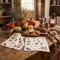 Panno cucina Autunnale cm 17x20