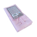 Confezione Nr. 4 tovaglioli in cotone color ROSA pastello cm 40x40 (842415R)