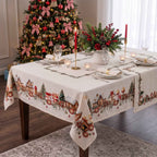 TOVAGLIA COTONE DIGITALE TIFFANY XMAS 4 VINGI 2 MISURE