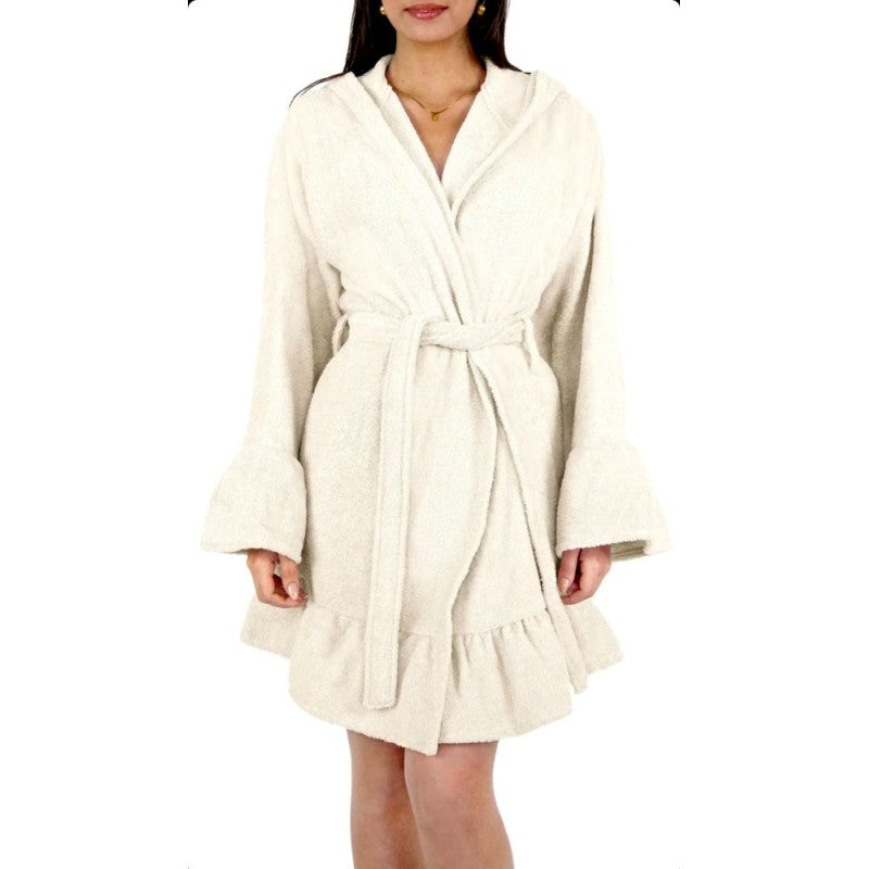 ACCAPPATOIO CON CAPPUCCIO ROUCHES MISS FRILLY LOVELY SHABBY