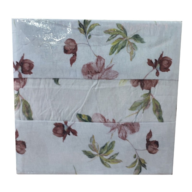 COMPLETO LENZUOLA FLANELLA MATRIMONIALE FLOREALE ENRICO COVERI