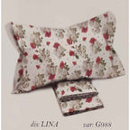 COMPLETO LENZUOLA MATRIMONIALE COTONE VENERE LINA NOVIA