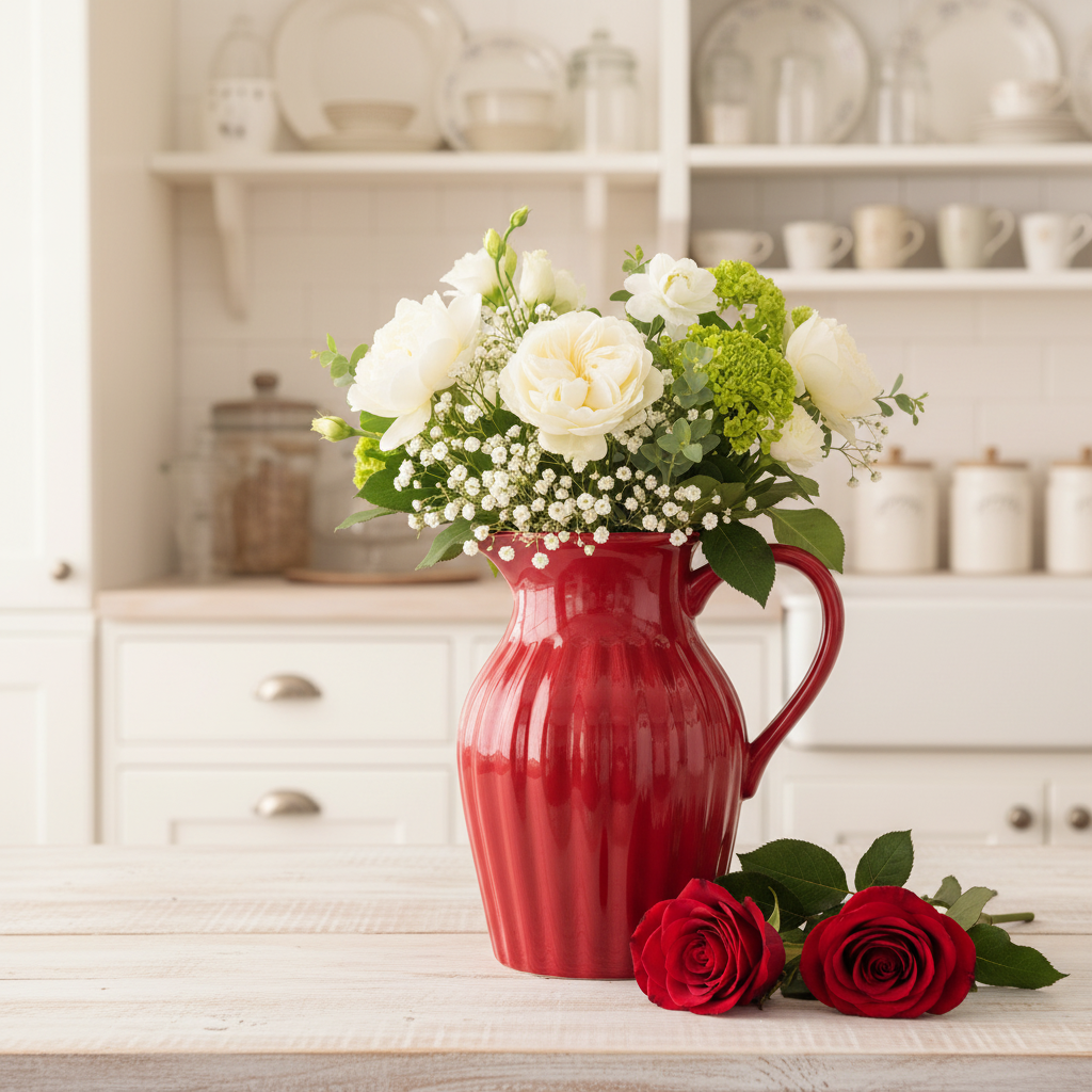 Mynte Brocca Ceramica 1,7 Lt Strawberry Cm 14 *21*H 20 Ib Laursen (2077-33) - La mia casa Chic