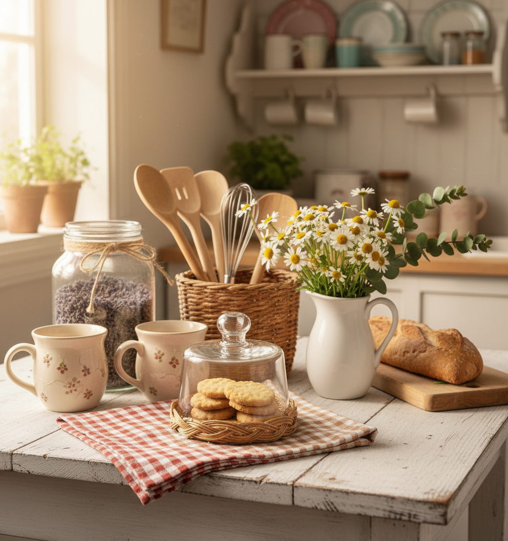 Copri vivande in vetro con base in rattan base Ø 15 cupola d.13,5 h 12,5cm linea country  Ib Laursen (30976-00)