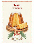 Strofinaccio/Canovaccio in cotone 2 varianti cm 50x70 stampa digitale Pandoro e Panettone