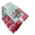 PLAID EFFETTO LANA 140X180CM CON FRANGE ROSALIE DIADEMA