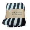PLAID PILE MATRIMONIALE 200x220 STAMPATO ZEBRATO "LOVELY HOME"
