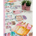 TOVAGLIA COTONE DIGITALE CUPCAKE GIPETEX 100% cotone Made in Italy