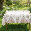 TOVAGLIA COTONE DIGITALE PASQUA PINK EASTER GIPETEX (20671P)